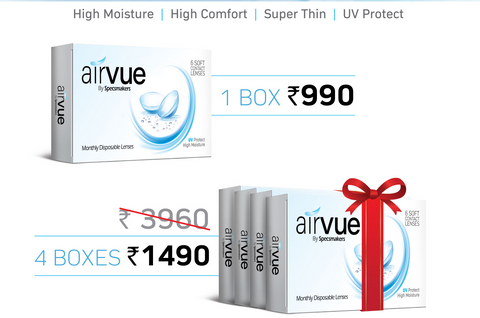 Airvue Contact lenses - Offer Pack